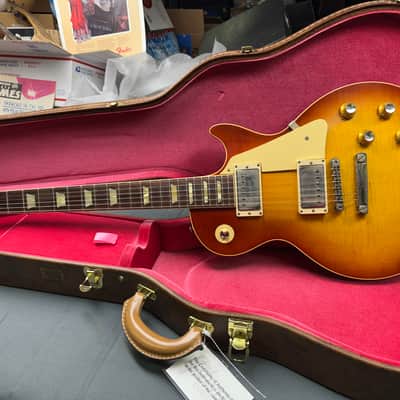 Gibson Custom Les Paul 60th Anniversary Limited Edition V2 2020 - Tomato Soup Burst #001709 image 3