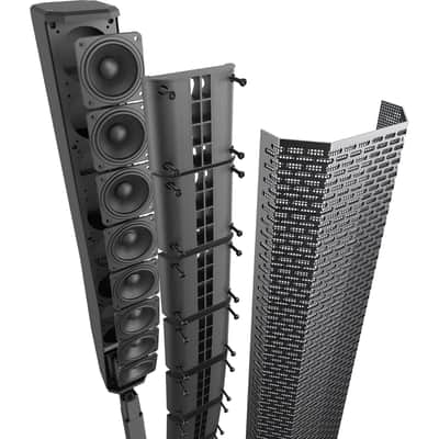 Electro-Voice Evolve 50M Powered Column Speaker - Black (B-Stock) image 4
