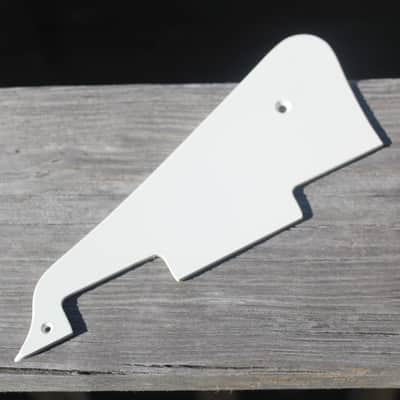 1980's Vintage Gibson Les Paul Standard Pickguard White 1990's Studio image 4