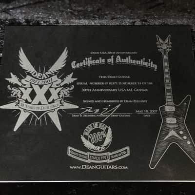 Dean USA ML 30th Anniversary #33 of 100 image 4