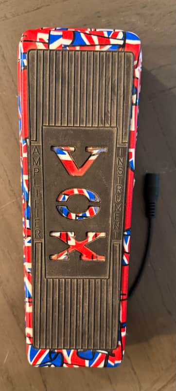 Vox V847-AUJ Wah  - Union Jack image 1