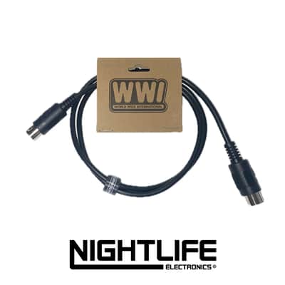WWI 5-Pin MIDI Cable - 90cm image 2
