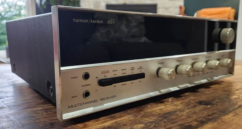 RARE! Harman Kardon 50+ Quadraphonic/Stereo 50 Watt Hifi Receiver 1973 Japan