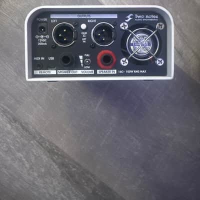Two Notes Torpedo Captor X 16ohm Stereo Reactive Load Box / Attenuator 2020 - White image 3
