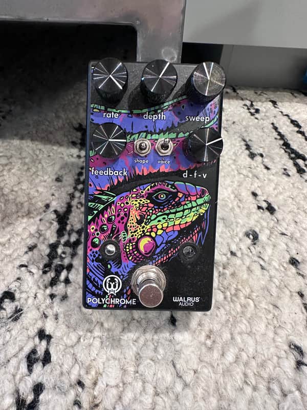 Walrus Audio Polychrome Analog Flanger Limited Edition - Kamakura Series 2022 - Kamakura image 1