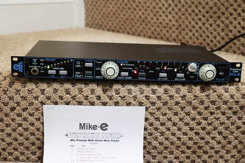 Empirical Labs EL-9 Mike-E Preamp / Compressor 2010s - Black image 1