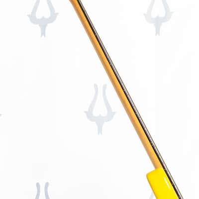 Daion Savage Yellow Electric Bass w/ Original Daion Branded Hardshell Case image 12