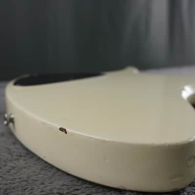 Fernandes Mockingbird - White 4-String Bass Japan w/ Gig Bag image 13
