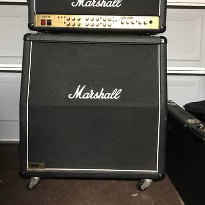 Marshall JCM 200 TSL 100 Head and 1960A lead 4x12 cabinet image 2