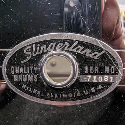 Slingerland Vintage 1970s No. 132 Gene Krupa Sound king Snare image 10