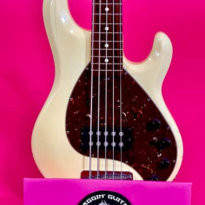 Ernie Ball Music Man Stingray 5 Limited Edition 2005 - Vintage Creme/Ivory image 21