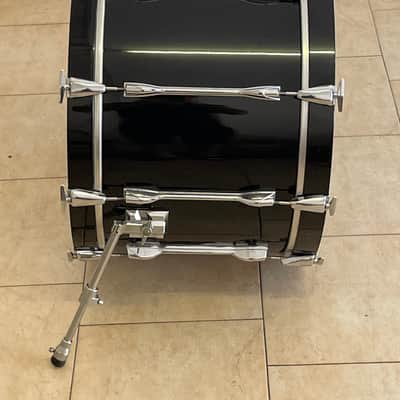 Yamaha 9000 Recording Custom 22x14" Bass Drum black piano image 4