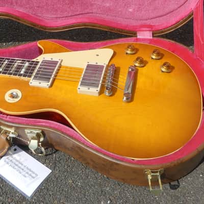Gibson Les Paul Lemon Burst Custom Shop '58' 2023 - Rare 3,75 kg image 3