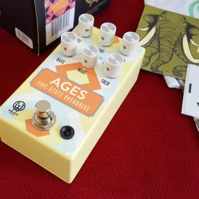 Walrus Audio Ages Five-State Overdrive Limited Edition - Santa Fe Series 2020 - Yellow Santa Fe image 6