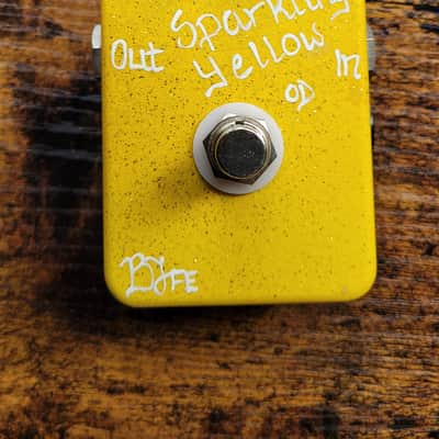 BJFE Sparkling Yellow Overdrive Serial No. 1 - Sparkling Yellow image 1