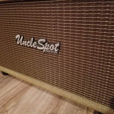 Uncle Spot Spring Reverb -analog tube driven- tweed with cover image 2
