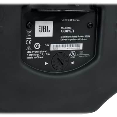 Pair JBL Control 60PS/T C60 Commercial 70v Black Pendant Subwoofers+Amp C60PS/T image 11