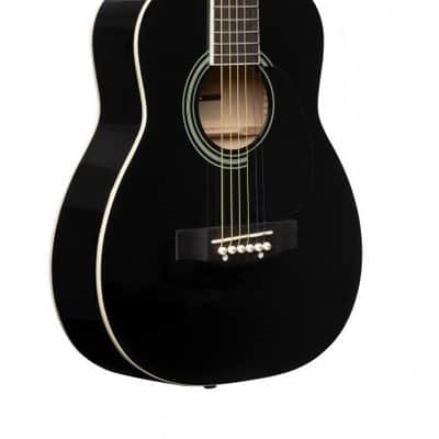 Stagg SA20D 1/2 Size Acoustic Guitar - Black image 1