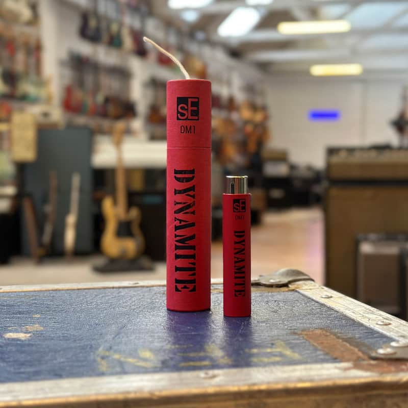 sE Electronics DM1 Dynamite Inline Microphone Preamp Red