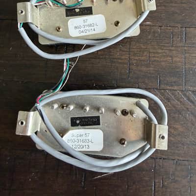 2013-2014 Gibson ‘57 Classic and Classic Super ‘57 PAF Humbucker Pickup Set image 2