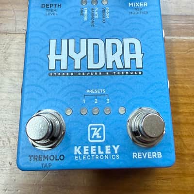 Keeley Hydra Stereo Reverb & Tremolo 2020 - Present - Blue image 4