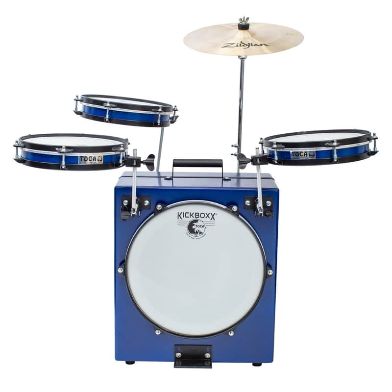 Toca Percussion TKSDS Kickboxx Suitcase Travel Drum Set image 2