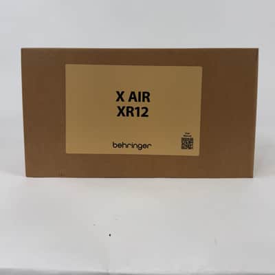 Behringer X Air XR12 12-Input Tablet-Controlled Digital Mixer 2015 - Present - Black image 1