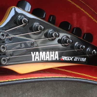 Yamaha RGZ-211M Black Superstrat W/Case RGX-211M | Reverb