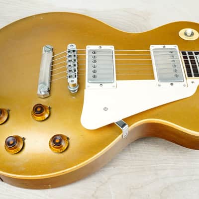 Gibson Heritage Series Standard-80 1982 Gold Top Vintage Tim Shaw PAFs w/ OHSC image 6