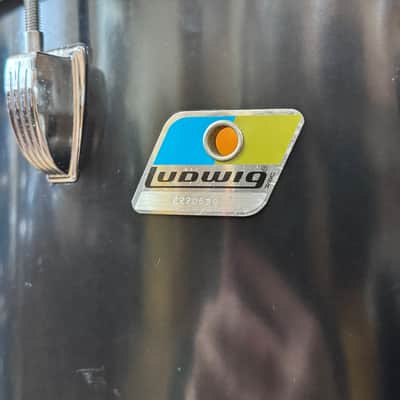 Ludwig 6 ply Black Cortex 1980’s 16” Tom image 5