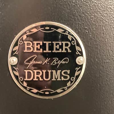 Immagine Steve Ferrone's, Tom Petty and the Heartbreakers, Beier - 7.5x15" Black Steel Snare Drum - 3