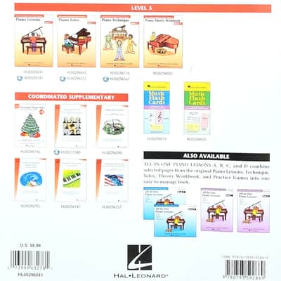 Piano Lessons - Book 5 - Hal Leonard Student Piano Library image 4
