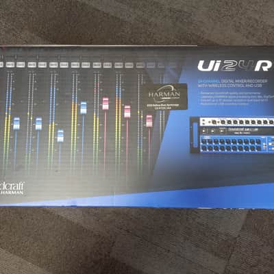 Soundcraft Ui24R 24-Channel Digital Mixer/USB Recorder with Wireless Control 2010s - Blue image 2