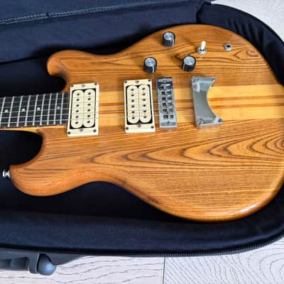 RARE & Collectable 1970s Kasuga SC-800 Scorpion Natural Neck-Through DiMarzio Pickups Japan Vintage MIJ image 3