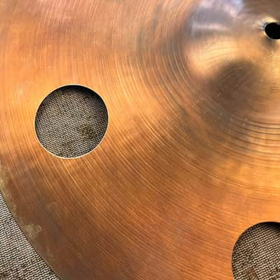 PAPERTHIN Hand Hammered Masterwork Pre Aged Crash Effects 17” 958 g CLEAN image 6