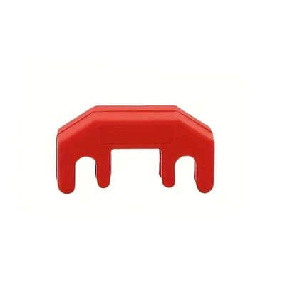 Silicone Rubber Practice Mute RED for 4/4 Violin ~ also works for 14" viola image 1