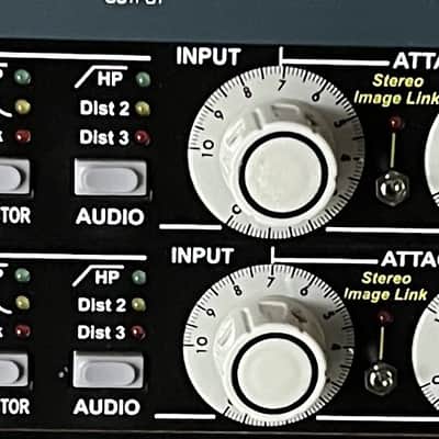 Empirical Labs EL8X-S Distressor Stereo Pair with British Mode and Image Link 2024 - Black image 3