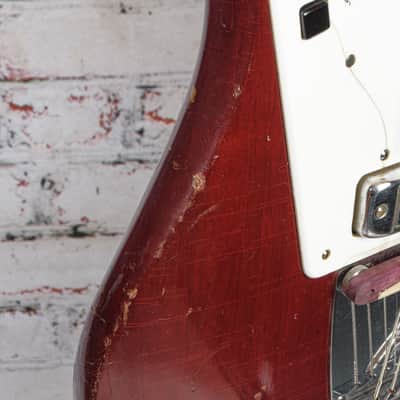 Galanti - 1960's Grand Prix Made In Italy Electric Guitar Cherry - VINTAGE image 4