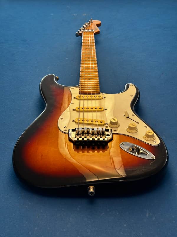 Fender Stratocaster with Kahler tremolo system 90 - 3 Tone Sunburst image 1