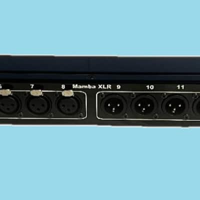 Mamba 16 Point [8 in x 8 out] 1RU XLR to XLR Patch Bay image 8
