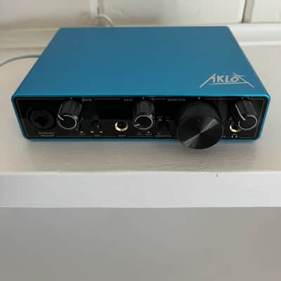 Aklot 212 Audio Interface 2020 - Blue image 1