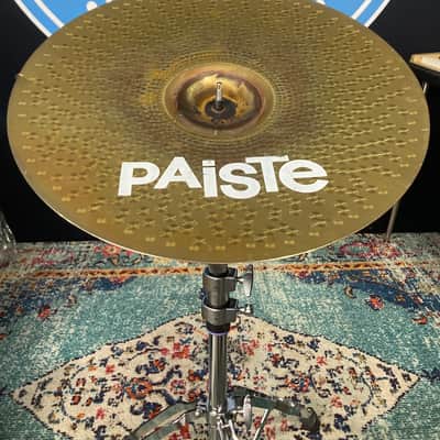 Paiste Scott Rockenfield's Queensrÿche, 18" Rude, 2002 Crash/Ride B, Cracked, Autographed! (#4) 1990s image 14
