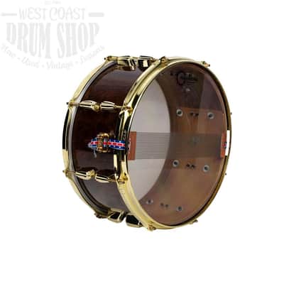 Used Stone Custom Drums 6.5x14" Mahogany image 3