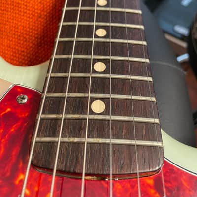 Fender  FSR American Vintage ‘62 Jaguar  2007 -  Thin Skin - Sonic Blue image 8