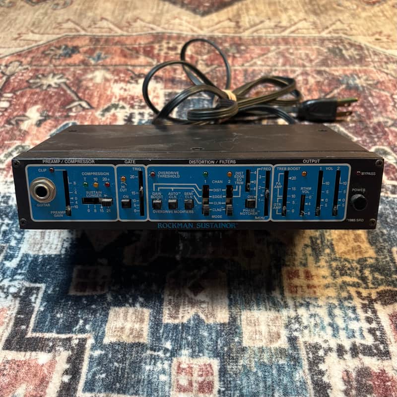 1980s SR&D Rockman Sustainor Model 100 Vintage Guitar Effect Unit! image 1