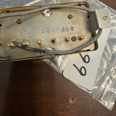 Gibson Tim Shaw Pickup Pat No Ink Stamped 154 682 NOS image 6