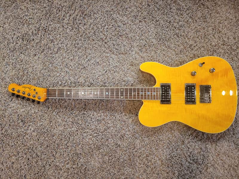 Fender Special Edition Custom Telecaster FMT HH - Amber image 1