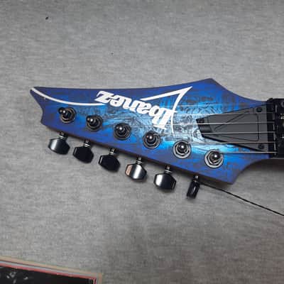 Ibanez S770-CZM Standard 2024 - Present - Cosmic Blue Frozen Matte image 2