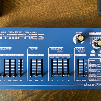 Dreadbox Nymphes 6-voice Desktop Analog Synthesizer 2021 - Present - Blue image 2