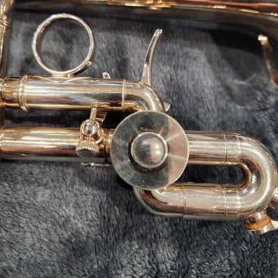 Yamaha YTR-9825 Custom Bb/A Piccolo Trumpet - Silver-Plated image 6
